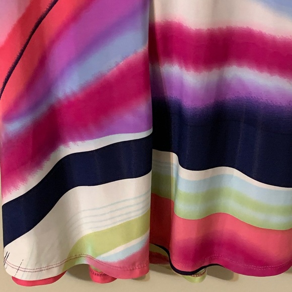 Sleeveless Multicolor Top by FANTAZIA size Large - Picture 12 of 15